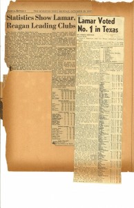 Midseason Statistics + Lamar 1 in State 51 1157 001